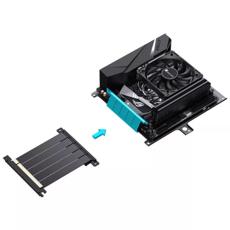 Jonsbo NV10 gab. Enclosure, Mini-Enclosure, ITX - Melns