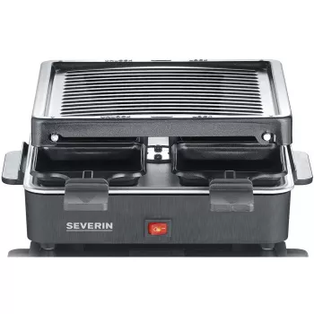 Severin Mini Raclette Grill 4 mazas nepiedegošas pannas 600 W