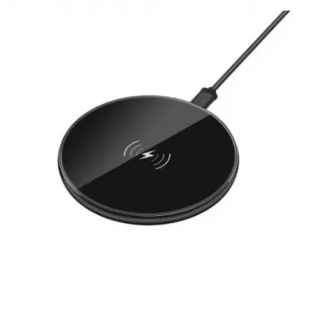 Bezvadu lādētājs Devia Aurora Series Ultra-plāns V2 10W — Melns
