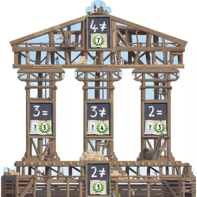 Galda spēle 7 BRĪNUMI PASAULĒ - ARHITEKTI (POĻU VERSIJA)