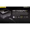 Baterijas lādētājs Nitecore Ci12 Universāls USB lādētājs Li‑Ion, NiCd, NiMH, 3A ieeja 5/9/12V, plastmasas korpuss