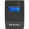 Qoltec Monolith nepārtrauktās barošanas avots (UPS) Double-conversion (Online) 1 kVA 600 W 2 AC kontaktligzdas