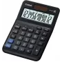 Galda kalkulators Casio MS-20F 12 cipari Melns Saules un bateriju barošana