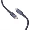 AUKEY CB-MCC102 USB kabelis 1,8 m USB C melns 480 Gbit/s