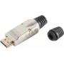 HDMI savienotājs ShiverPeaks 77405-S metāla pašmontāžas, 4K2K saderīgs