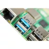 Vienplates dators Raspberry Pi 5 izstrādes plate — 2400 MHz Arm Cortex-A76, līdz 16 GB LPDDR4x, MicroSD, USB 3.2, Wi‑Fi 5