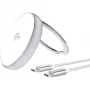 4smarts Qi2 Charger Kickstand Sudrabains Balts - Lādētājs (540987)