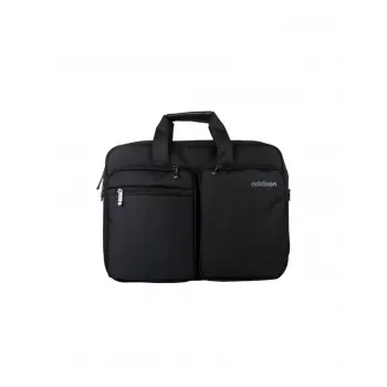 Addison Preston 15 klēpjdatora maciņš 39.6 cm (15.6) Toploader soma Melna