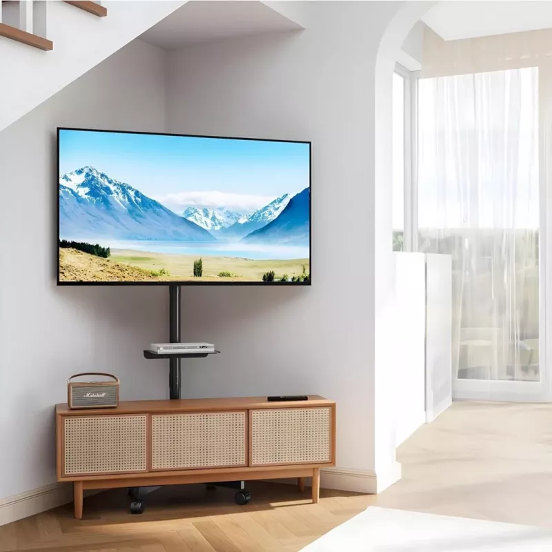 Mobilais TV statīvs MONTIS MT191 ATLAS 26–60 collu ekrāniem, maks. slodze 35 kg, VESA līdz 400x400