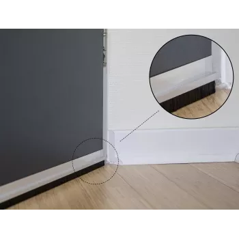 Blīvējuma suka DeLOCK 66651 40 mm alumīnija profils taisns 1 m