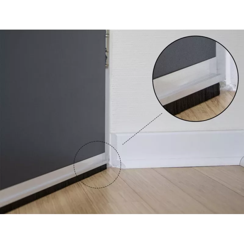 Blīvējuma suka DeLOCK 66651 40 mm alumīnija profils taisns 1 m