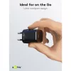 Mobilās ierīces lādētājs Goobay 65403 Universal Melns AC ātrā uzlāde