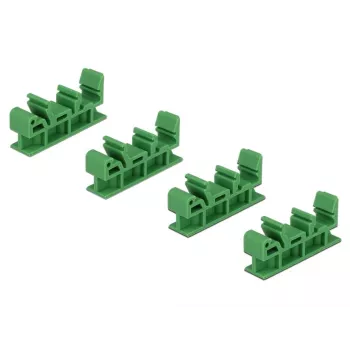 DELOCK 65961 zaļš plastmasas stiprinājuma komplekts