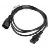 Strāvas kabelis Lanberg CA-C13E-10CC-0018-BK melns 1,8 m
