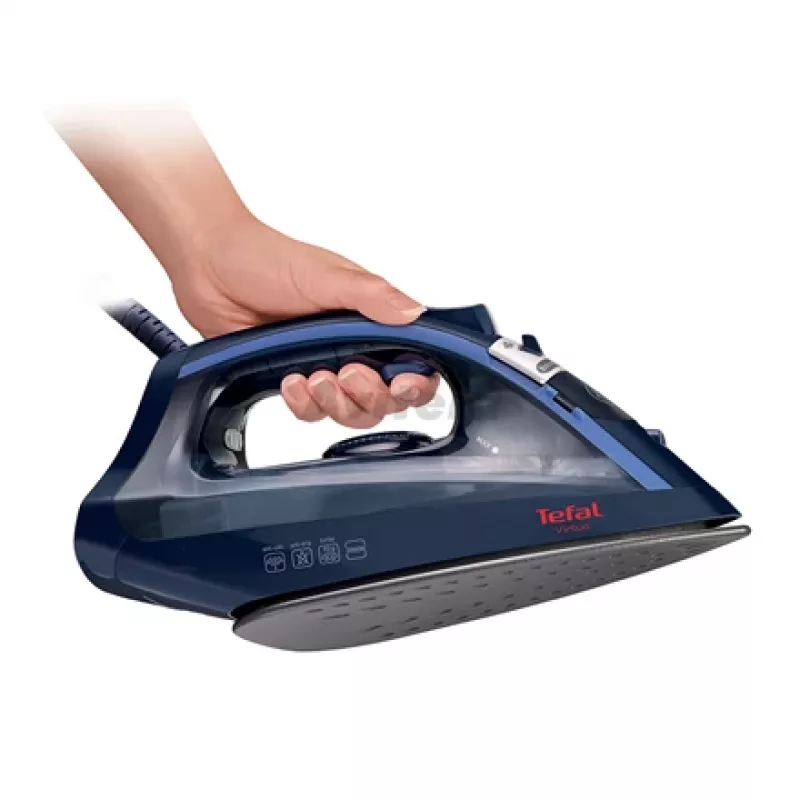 Tefal Virtuo FV 1713 Dry & Steam gludeklis 2000 W Zils