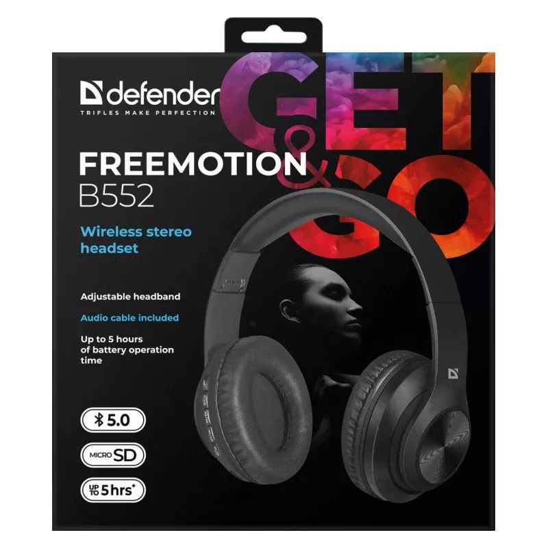 Austiņas Defender FreeMotion B552