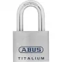 Piekaramā atslēga ABUS 96 TITALIUM Keyed to Differ 5 cm platums 2,3 cm dziļums 5,8 cm augstums