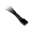 RGB sadalītāja kabelis Alphacool 18679 melns plastmasa 150 mm
