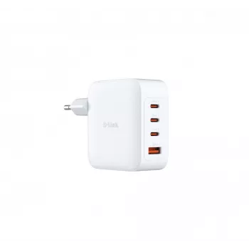 Lādētājs D-Link DCP-101/E 100W GaN ātrās uzlādes lādētājs klēpjdatoriem un USB-C ierīcēm
