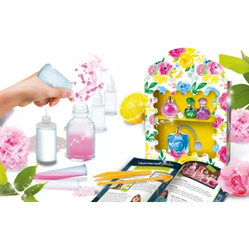 Izglītojošais komplekts Liscianigiochi IM A Genius — My First Perfumes bērniem, droša smaržu veidošanas aktivitāte