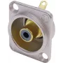 Neutrik NTR-NF2D-0 - -30 - 80 °C - Sudrabains - UL 94 HB - EC 601-14 - IP 40 - IEC 68-2-20 (NF2D0)