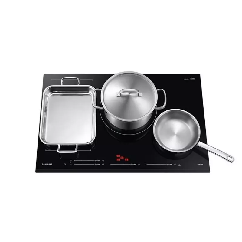 Samsung indukcijas plīts virsma NZ84C5047GK, plīts virsma, melna