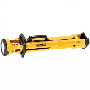 Stāvošs darba lukturis DeWalt DCL079-XJ LED 3000 lm, pārnēsājams, melns/dzeltens, darbināms ar baterijām, 11 h darbības laiks