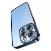Aizsargapvalks Baseus iPhone 14 Pro — caurspīdīgs, spīdīgi zils
