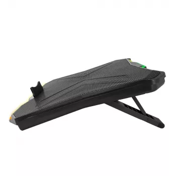 Esperanza EGC110 Xalok spēļu RGB portatīvā datora dzesēšanas paliktnis 17" (43,2 cm), 800 apgr./min, melns