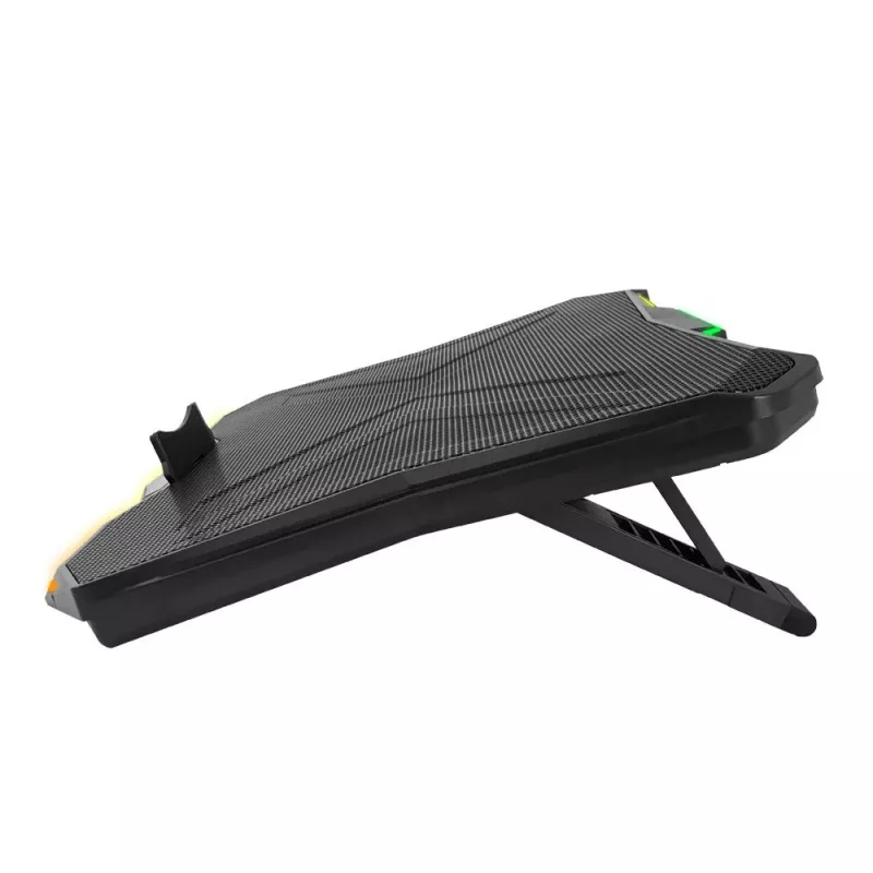 Klēpjdatora dzesēšanas paliktnis ESPERANZA EGC110 17 collu (43,2 cm), 1 ventilators 18 cm, 800 RPM, 63 CFM, USB 2.0, melns