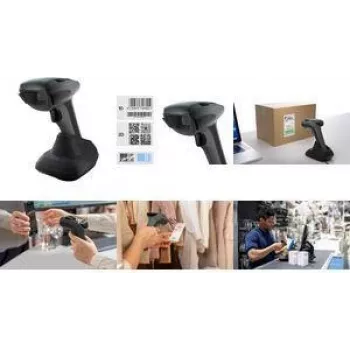 Rokas svītrkodu skeneris Safescan 350-BT — 1D un 2D bezvadu skeneris, Bluetooth