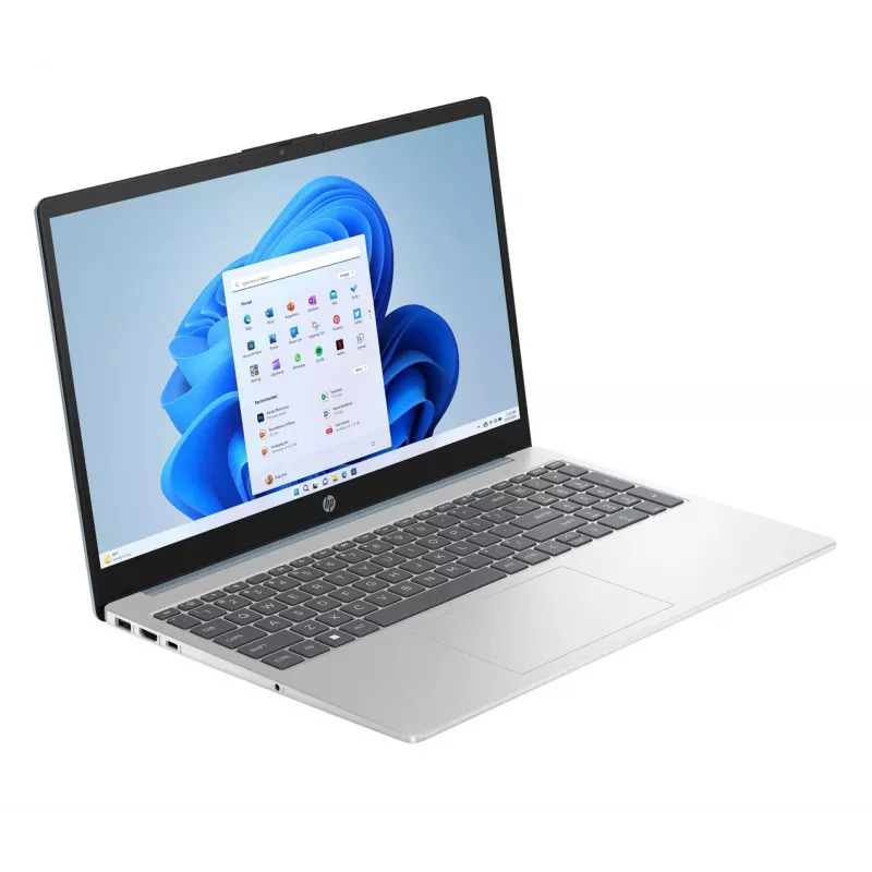 HP 15-fc0056nw Ryzen 3 7320U 15.6FHD IPS 250nits 8GB LPDDR5 5500 SSD512 Radeon 610M Cam720p 41Wh Win11 Dabīgā sudraba 2Y