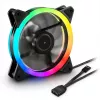 SHARKOON SHARK Blades 120mm ARGB korpusa ventilators - melns