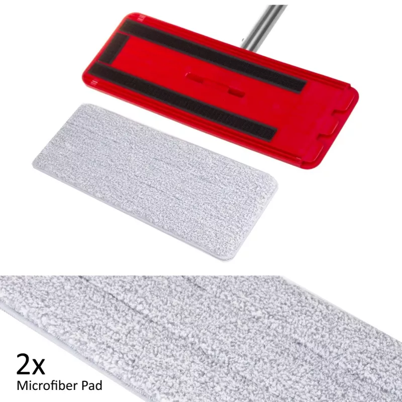 GB870 MaxiClean plakanā mopa komplekts ar 2-in-1 tīrīšanas spaini 5.7L mopa komplekts grīdas mopa tīrīšanas sistēma tīrītājs 360° rotējoša mopa galva