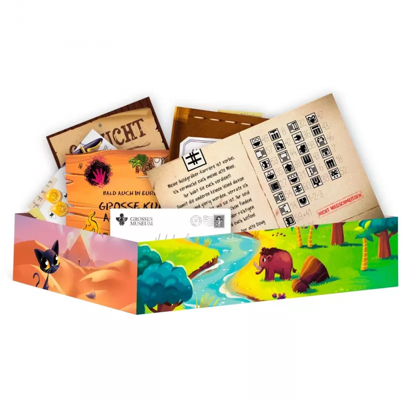 Unlock Kids - Stories from the Past, kāršu spēle