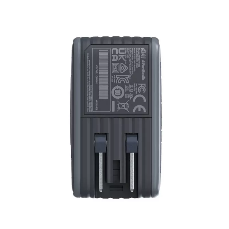 AVerMedia GC313 Universāls Melns AC Ātrā uzlāde Iekštelpām