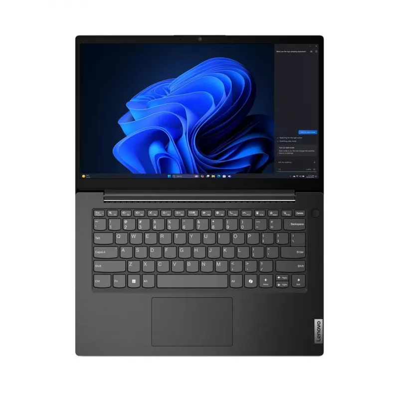 Klēpjdators Lenovo V14 G5 IRL – 14,0 collu FHD 250 nitu AG, Intel i7-13620H, 16GB DDR5 5200, 512GB SSD, Intel UHD, 720p kamera, LAN, 47Wh, bez OS