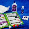 Zinātnes komplekts Liscianigiochi Crazy Science Slime in the dark 304-PL89239 — tumsā spīdošo gļotu eksperimentu komplekts