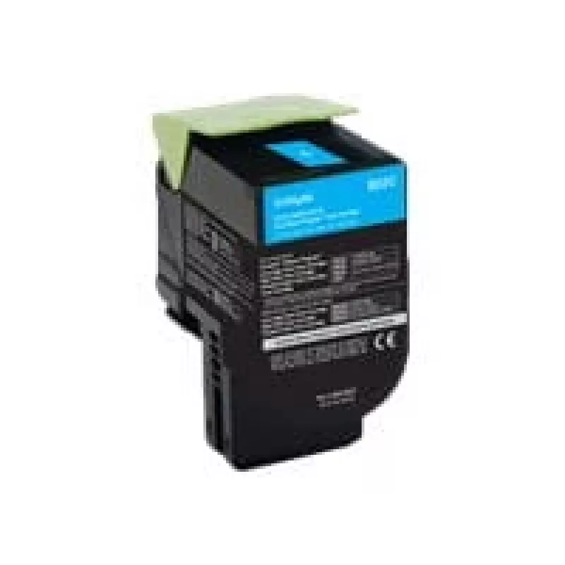 Lexmark 802C tonera kasetne 1 gab. Oriģināla Ciāna