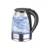 Adler AD 1225 elektriskā tējkanna 1,7 L Melna, Nerūsējošais tērauds, Caurspīdīga 2200 W