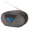 Audio mikro sistēma Aiwa BBTU-400BK, CD/MP3/FM-PLL/BT atskaņotājs (melna)