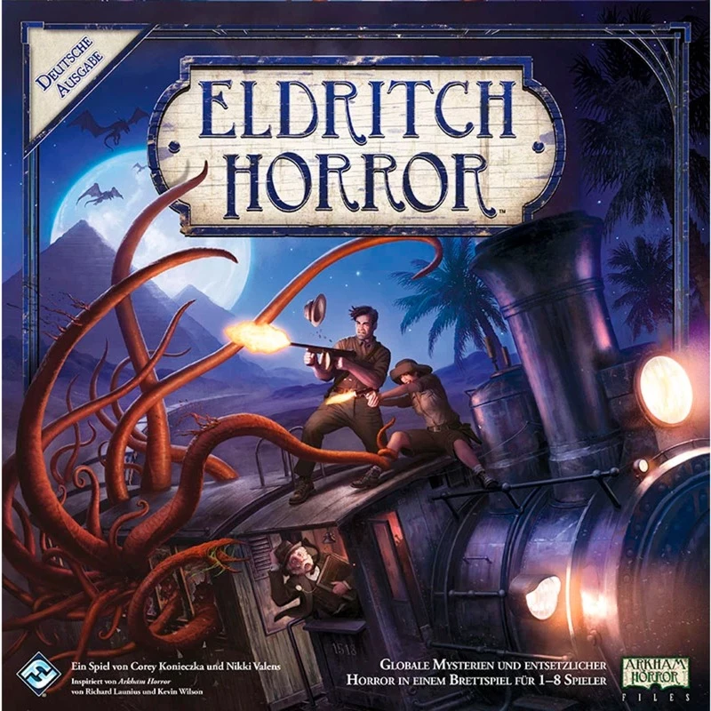 Eldritch Horror galda spēle ģimenei