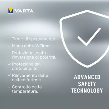 Bateriju lādētājs Varta 57687 mājsaimniecības baterijām AC