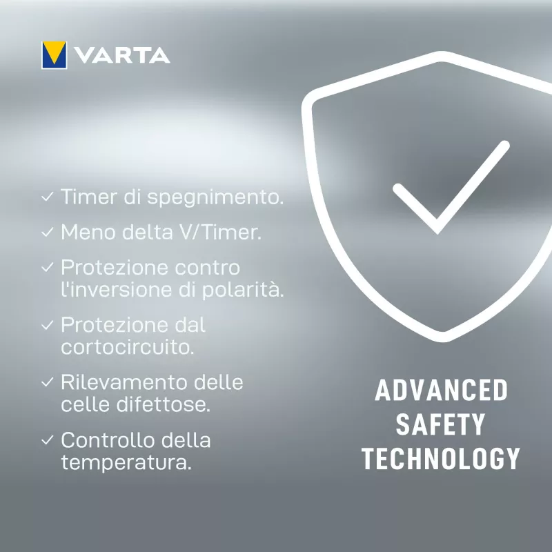 Bateriju lādētājs Varta 57687 mājsaimniecības baterijām AC