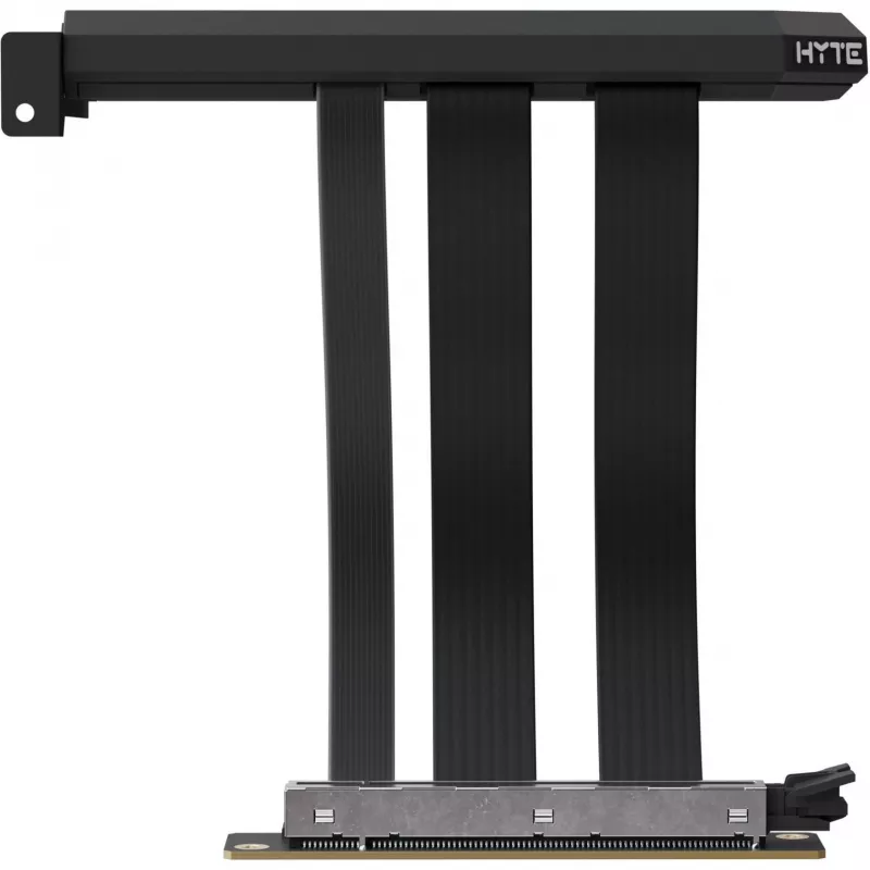 PCIe 5.0 Hyper Riser, pagarinājuma kabelis melns, 20cm