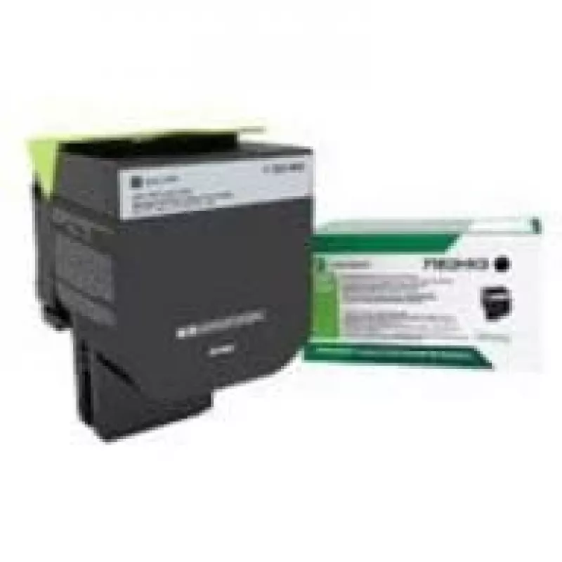 Toner Lexmark 71B2HK0 Melns 3000 lapas