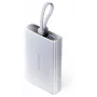 Ārējais akumulators Vention FHZM0 10000 mAh, 3,85 V, USB-A + USB-C, 3 A izeja, pelēks