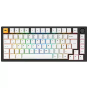 Glorious GMMK Pro Melns Slate 75% TKL tastatūra - iepriekš samontēta, ISO DE izkārtojums - melna (GLO-GMMK-P75-FOX-ISO-B-DE)