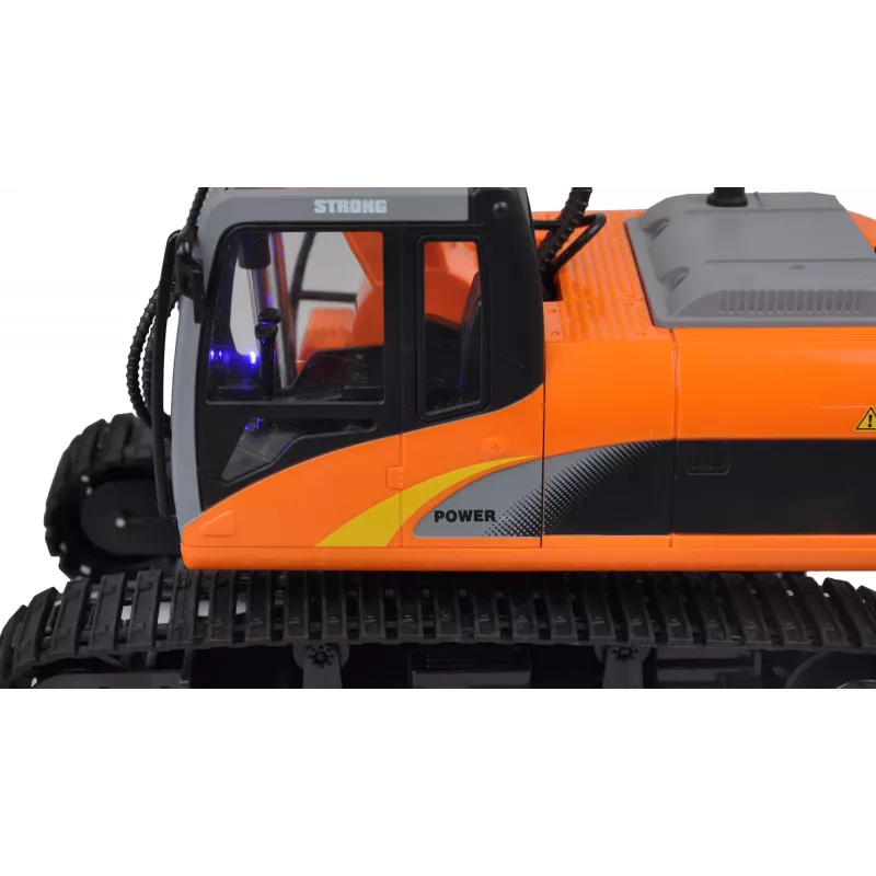 Ekskavatora RC modelis Amewi 22545 mērogā 1:14, elektriskais motors, NiMH 400 mAh, no 8 gadu vecuma