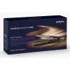 Matu taisnošanas gludeklis BABYLISS ST484E — Keramikas plāksnes, Warm tehnoloģija, 230V, 3,3m vads, Melns/Zelts